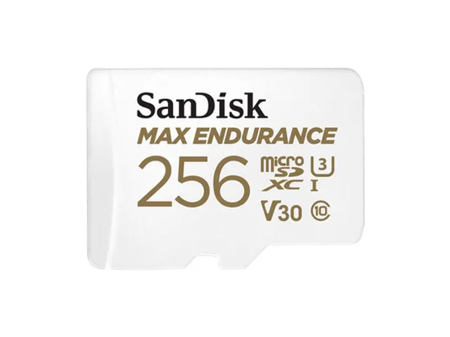 Max Endurance Microsd Card 256GB Adaptor