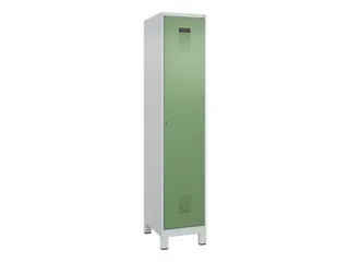 locker,HxBxD 1950x400x500mm,1vak,vak B 400mm,cil.-slot,voeten - 3