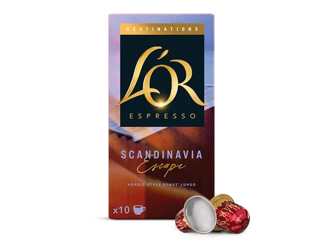 L'Or Destinations koffiecaps Scandinavia Escape 7/13 10 stuks