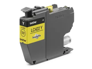 Inktcartridge Brother LC-422Y geel - 4