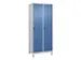 locker voor scheiding van kleding,HxBxD 1950x800x500mm,2vak
