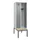locker met bank,HxBxD 2120x600x815mm,2vak,vak B 300mm,cilinderslot