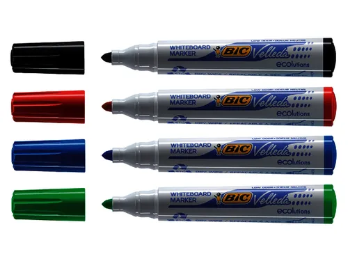 Viltstift Bic Velleda 1701 whiteboard rond large groen