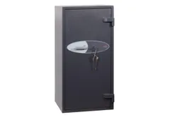 kluis,HxBxD 1210x580x545mm,2niveaus,romp RAL7024,front RAL7024