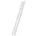 inhangstellingladder,balk L 4,65m,v. H tot 4,41m,18,treden,2haak