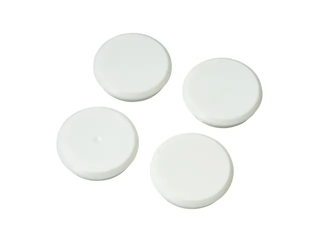 Magneten Millex 30mm wit set a 4 st.