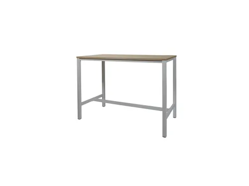 Domino Basic Statafel 180x80x110cm Havana/Kers Onderstel Alu