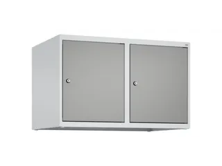 opzetkast,v. locker,2vak.,vak B 400mm,HxBxD 500x800x500mm,cilinderslot - 2