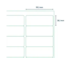 Etiket Premium 99.1x38.1mm Wit XL Pack 1000 Vel - 3