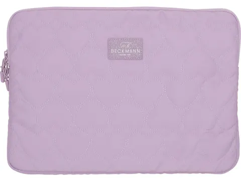 Laptophoes Beckmann 24x34x2cm Padded Hearts roze 13inch