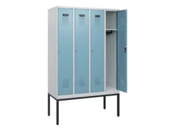 schoollocker,HxBxD 1950x1200x500mm,4vak,vak B 300mm,cil.-slot