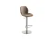 tabouret de bar,assise H 525-775mm,assise tissu sable chiné