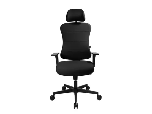 Topstar Bureaustoel Art Comfort met hoofdsteun Zwart