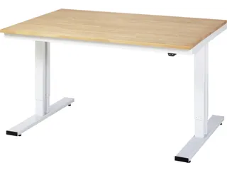 Werkbank elektrisch hoogte verstelbaar 720-1120x1500x1000mm beukblad - 1