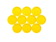 Industriële magneet Ø 30mm 10 Stuks geel