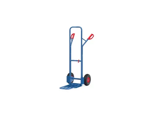 Steekwagen K1326P 300kg RAL5007 polyurethaan wielen