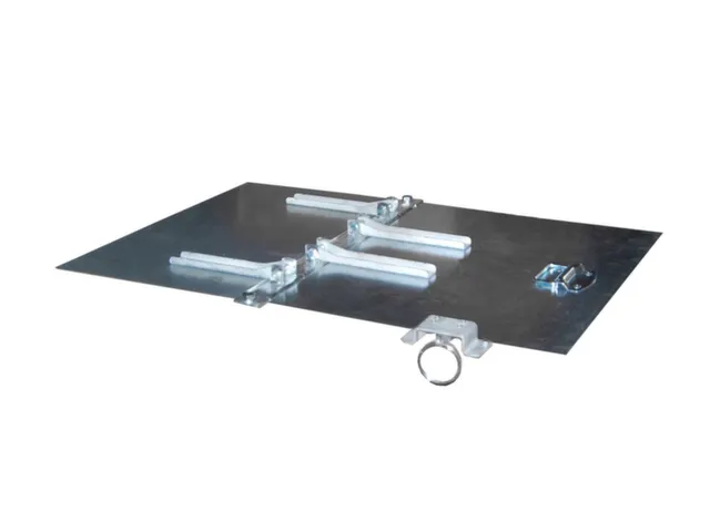 2-Dlg. Klapdeksel,Staal,V. Mini-Kiepbak 0,15M³,Verzinkt