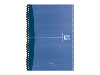 Adresboek Oxford Essentials A5 72vel dubbelspiraal assorti - 2