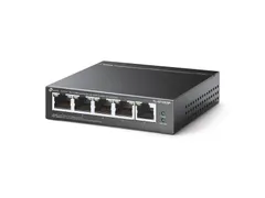 5-poorts 10/100Mbps Desktopswitch met 4-poorts PoE+