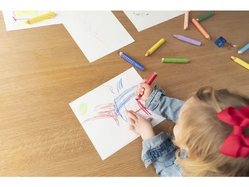 Kleurpotlood Faber-Castell Grippy XXL Jumbo Ananasgeel