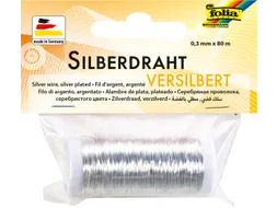 Zilverdraad Folia 0.3mmx80m
