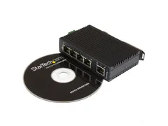 5-poorts Industriële Ethernet-switch Op Een Din-rail Monteerbaar