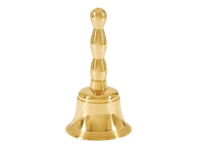 Tafelbel, messing
