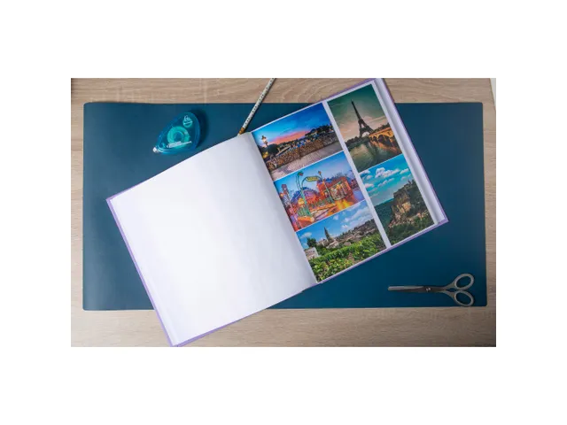 Alb livre 60p blanc 29x32cm Plum' Violet