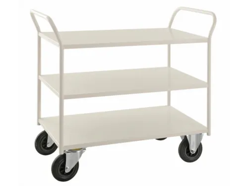 etagewagen,draagverm. 400kg,3etage(s),laadvl. LxB 940x440mm,staaletage