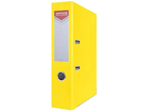 ordner A4 75 mm geel