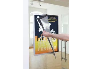 Duraframe Durable poster A2 zilvergrijs - 2