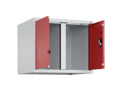 opzetkast,v. locker voor scheiding van kleding,2vak.,vak B 300mm