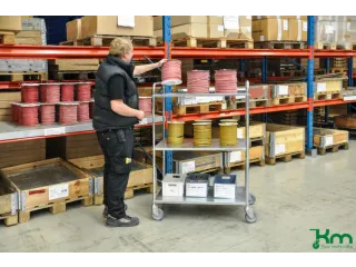etagewagen,draagverm. 250kg,3etage(s),laadvl. LxB 900x540mm - 2