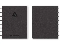 Business schrift A5 144 bladzijden geruit 5 mm zwart