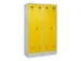 locker voor scheiding van kleding,HxBxD 1950x1200x500mm,4vak