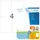 HERMA 4627 Premium Adresetiketten A4 105x148mm (A6) Wit 800 stuks