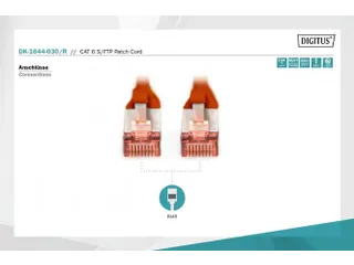 CAT 6 S-FTP-patchkabel Cu LSZH AWG 27/7 Lengte 3m Rood - 5