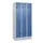 Z-garderobekast,HxBxD 1950x900x500mm,vak B 150/300mm,draaigrendel
