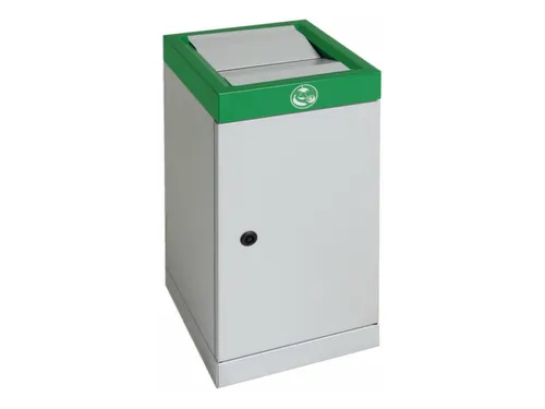 afvalbak,niet-brandbaar,30l,HxBxD 600x300x300mm,binnenbak staal