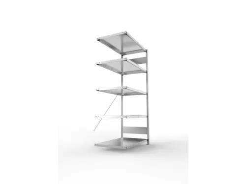 systeemstelling,aanbouwveld,CLIP,HxBxD 2000x1006x636mm,vakl. 150kg