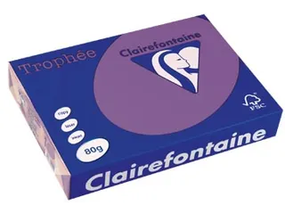 Trophée Intens Gekleurd Papier A4 80 gram 500vel Violet - 2