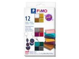 Klei Fimo effect colour pak à 12 sparkelende kleuren