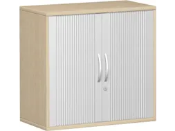 jaloeziedeurkast,HxBxD 720x800x430mm,1xhouten vloer,decor romp noten