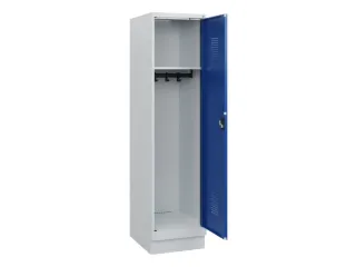 schoollocker,HxBxD 1630x400x500mm,1vak,vak B 400mm,cil.-slot,sokkel - 1