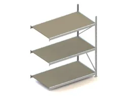 Breedvakstelling Aanbouwveld Hxbxd 2200x1851x1050mm 3 Houten Legborden