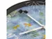 Horloge murale 30cm-Silent-Bleu-Plastique-NeXtime Pond