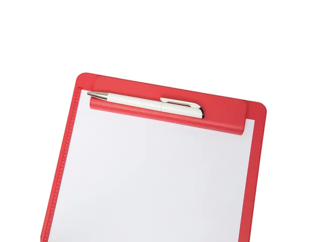 Klembord MAULgo uni recycled A4 staand rood
