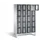 Lockerkast 1850x1190x500mm 4x5 vakken Cilinderslot Poten, RAL7021