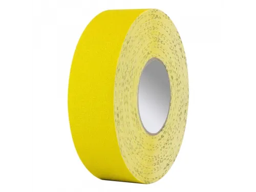 tape,vinyl,geel,band LxB 25mx50mm,met antislip-eigenschappen