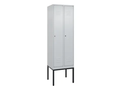locker voor scheiding van kleding,HxBxD 2120x600x500mm,2vak